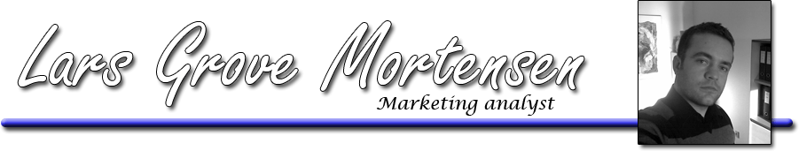 Marketing analyst - Lars Grove Mortensen